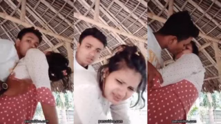 College Final Year Couples Standing Sex In Park