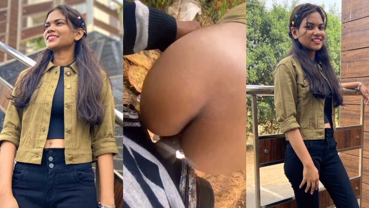 Hot College Girlfriend Hard Fucking Outdoor