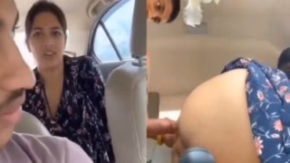 Hot Tamil Young Couple Doggy Fucking In Car